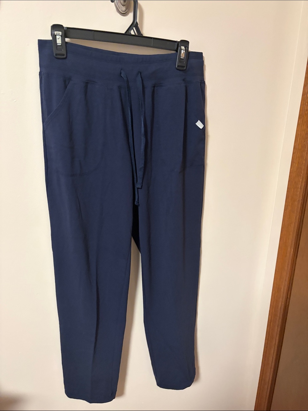 Athletic Works Navy Drawstring Joggers for women